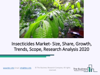 Worldwide Insecticides Market Exhibit Comprehensive Growth Analysis 2023