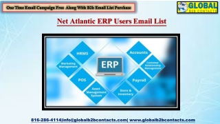Net Atlantic ERP Users Email List
