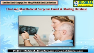 Oral and Maxillofacial Surgeons Email & Mailing Database