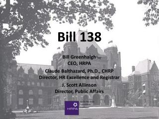 Bill 138