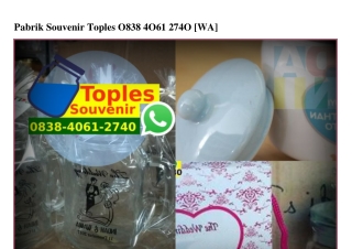 Pabrik Souvenir Toples Ô838 4Ô61 274Ô[wa]