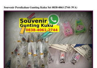 Souvenir Pernikahan Gunting Kuku Set Ö838·4Ö61·2744[wa]