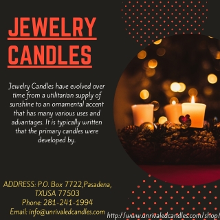 Jewelry Candles | Jewelry Candles Company | Unrivaled Candles