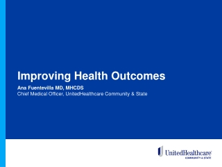 Improving Health Outcomes