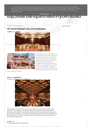 Top 3 star banquet halls in hyderabad | SVM Grand
