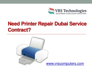 Printer Repair Dubai | Printer Repair Services Near Me