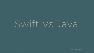 swift vs java