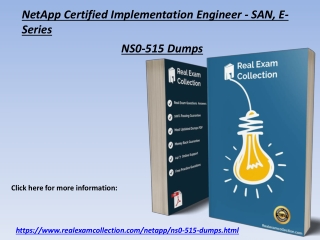 2020 Latest NetApp NS0-515 Exam Questions