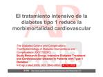 El tratamiento intensivo de la diabetes tipo 1 reduce la morbimortalidad cardiovascular