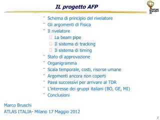 IL progetto AFP