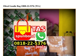 Obral Goodie Bag Ö818·22·5376[wa]