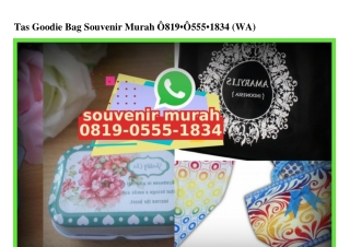 Tas Goodie Bag Souvenir Murah 0819 0555 1834[wa]