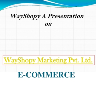 WayShopy Marketing Pvt. Ltd. e-commerce