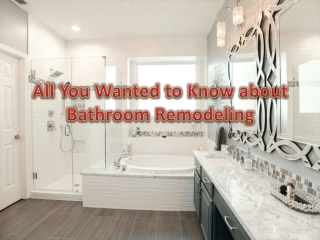 Important tips before you go to bathroom renovation