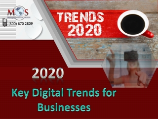 2020 Key Digital Trends for Businesses