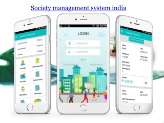 Society management system india