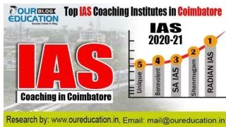 Best IAS coaching center in Coibatore