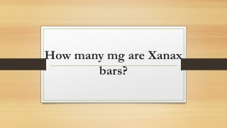 Best Xanax bars 2mg for sale