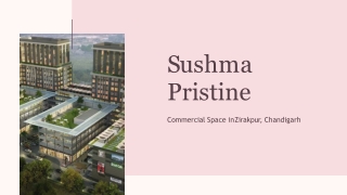 Great Commercial Spaces for Sale in Zirakpur- Call at 8448738360