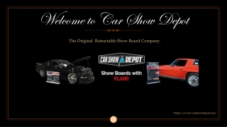 Welcome to Car Show Depot