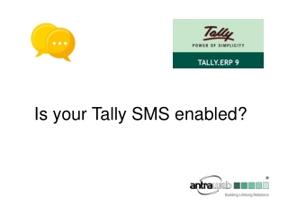 Is your Tally SMS enabled?