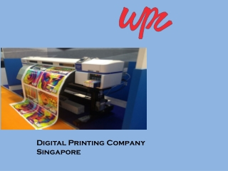 Digital Printing Company Singapore