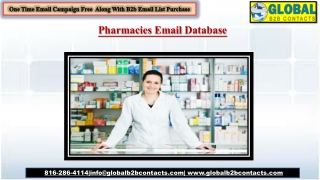 Pharmacies Email Database