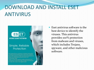 Eset.com/activate | Download And Activate Eset Antivirus