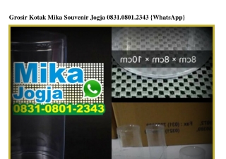 Grosir Kotak Mika Souvenir Jogja Ö831.Ö8Ö1.2343[wa]