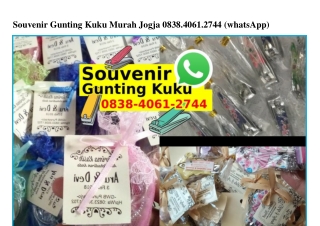 Souvenir Gunting Kuku Murah Jogja 0838–4061–2744[wa]