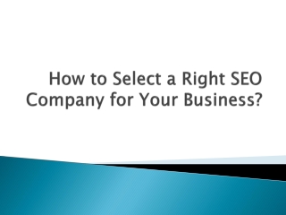 SEO services