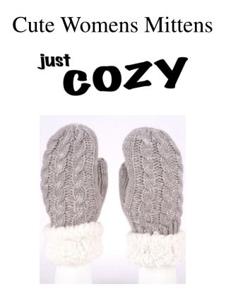 Cute Womens Mittens