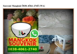 Souvenir Mangkuk 0838406I2740[wa]