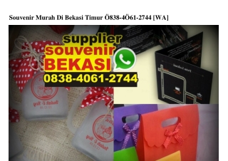 Souvenir Murah Di Bekasi Timur 0838•4061•2744[wa]