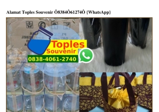 Alamat Toples Souvenir Ö838.4Ö61.274Ö[wa]