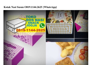 Kotak Nasi Susun 0819 1144 2625[wa]