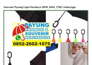 Souvenir Payung Lipat Surabaya O838·4O61·274O[wa]