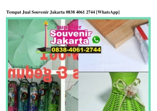 Tempat Jual Souvenir Jakarta Ö8384Ö612744[wa]