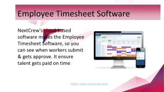 Employee Timesheet Software