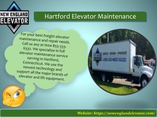 Hartford Elevator Maintenance