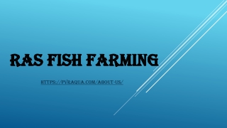 RAS Fish Farming