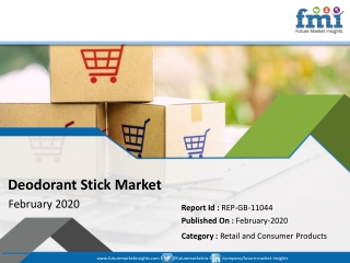 Deodorant Stick Market: Key Players and Production Information analysis