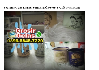 Souvenir Gelas Enamel Surabaya O896-6848-722O[wa]