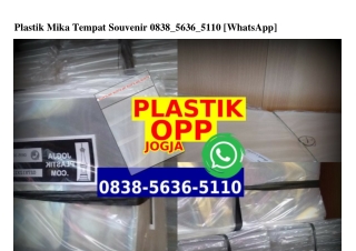 Plastik Mika Tempat Souvenir 0838 5636 5II0[wa]