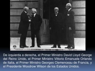 El Tratado de Versalles