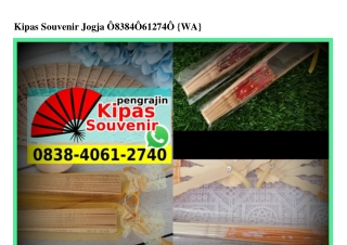 Kipas Souvenir Jogja Ö838–4Ö61–274Ö[wa]