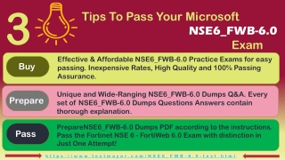 Fortinet NSE6_FWB-6.0 Dumps - Here's What Fortinet Certified Say About It