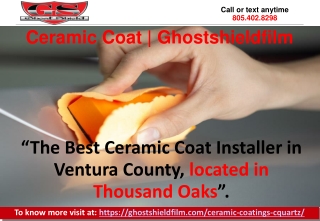 Ceramic Coat Agoura Hills | Ghostshieldfilm