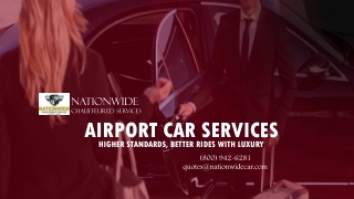 Affordable Airport Car Services