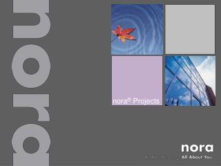 nora ® Projects